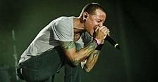 Póster de Linkin Park Chester Bennington en lienzo y pared con ...