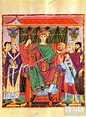 OTTONE III di Sassonia (980 - 1002) in trono, fu re di Germania dal 983 ...