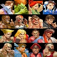 Street Fighter II All Characters Digital Print - Etsy