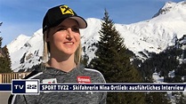 SPORT TV22 - Skifahrerin Nina Ortlieb: das ausführliche Interview in ...