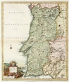 Carta Geografica del Regno di Portogallo - Antique Print Map Room