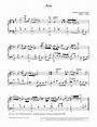 Aria Partitions | Johann Sebastian Bach | Piano solo