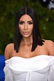 Kim Kardashian Attends 2017 Met Gala Solo, In A Demure Look And No ...