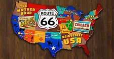 Cartes de la Route 66 : Infos, Itinéraires, Maps - Passion Amérique