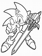 Dibujos Para Pintar Sonic - Dibujos Para Pintar