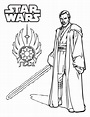 Printable Obi Wan Kenobi Star Wars Coloring Page - Free Printable ...