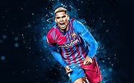 Download wallpapers Ronald Araujo, 4k, FC Barcelona, 2021, Uruguayan footballers, LaLiga, Barca ...