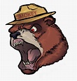 Cartoon Smokey The Bear , Free Transparent Clipart - ClipartKey