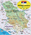Karte von Serbien (Land / Staat) | Welt-Atlas.de