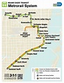 Mappa della metropolitana di Miami: linee e stazioni della ...
