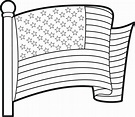 Dibujos de la bandera de Estados Unidos para colorear, descargar e ...