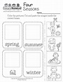 Four Seasons Worksheet - Free Printable, Digital, & PDF
