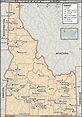 Printable Idaho Map - Printable Word Searches