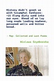 Wislawa Szymborska Quotes. Wislawa Szymborska Poems. Poetry. Poems Of ...