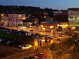 Downtown Mankato Stock Image of downtown Mankato Minnesota at night ...