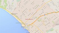 Map of Santa Monica