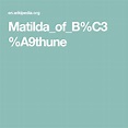 Matilda_of_B%C3%A9thune | Matilda, Bethune