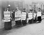 Who Were The Suffragettes? | WOMENs RIGHTS DEMO Large Framed A Womens ...