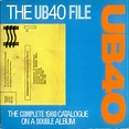 UB40 The UB40 File UK 2-LP vinyl record set (Double LP Album) (536762)
