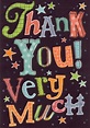 Thank You Very Much Greeting Card | Cards | Love Kates