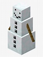 New Texture - Minecraft Snow Golem, HD Png Download - kindpng