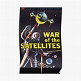 Póster «Cartel de película vintage La guerra de los satélites» de ...