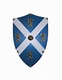 Escudo escocés de madera