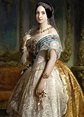 La infanta Luisa Fernanda de Borbon duquesa de Montpensier Painting by Federico de Madrazo y ...
