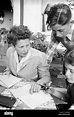 Margarete Speer, wife of Albert Speer, sits with her sons Ernst (right ...