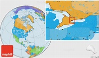 Toronto Location On World Map - United States Map