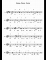 Home Sweet Home sheet music download free in PDF or MIDI