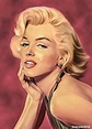 Pin de Reneé en MISS MARILYN MONROE | Arte de marilyn monroe, Pintura ...