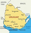 Mapa De Uruguay Con Nombres Para Imprimir En Pdf 2021 Images