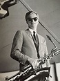 Gerry Mulligan at Newport by Jim Marshall | Newport jazz festival ...