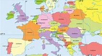 Europa: dados, regiões, mapa, economia - Brasil Escola