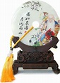 Amazon.com: Feng Shui Import Genuine Jade Display Plate with Longevity ...