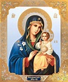 Ícone da Virgem Maria com o Menino Jesus