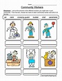 ️Community Helpers And Places Worksheets Free Download| Gambr.co