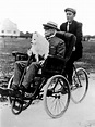 Florida Memory - Henry Morrison Flagler being driven in pedicab - Palm ...