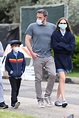 Ben Affleck Wears Kenneth Cole Kicks With Kids Violet, Seraphina & Sam ...