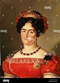 868 María Francisca de Braganza (Museo del Prado Stock Photo - Alamy