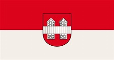 Bandera de la ciudad de innsbruck en austria imagen vectorial | Vector ...