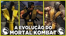 EVOLUÇÃO GRÁFICA DO MORTAL KOMBAT 1992-2016 MK EVOLUTION #1 - YouTube