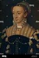'Margaret of Navarre', c1563. Artist: Jean Clouet Stock Photo - Alamy