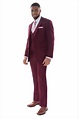 David Major Burgundy Suit |Bernard's Formalwear | Durham NC | Tuxedo ...