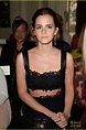 It's All Leather & Lace for Emma Watson at the Valentino Show | Photo ...
