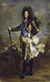 Louis XIV (1701, Museo Nacional del Prado, Madrid) de Hyacinthe Rigaud ...