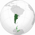 Argentina Location Map | Geographic Media