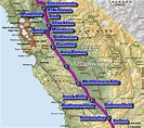 Highway 5 California Map – Map Vector