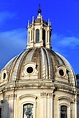 Santa Maria di Loreto Dome in Rome Photograph by John Rizzuto